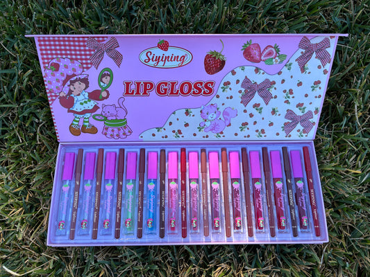 Set de lip gloss de rosita fresita