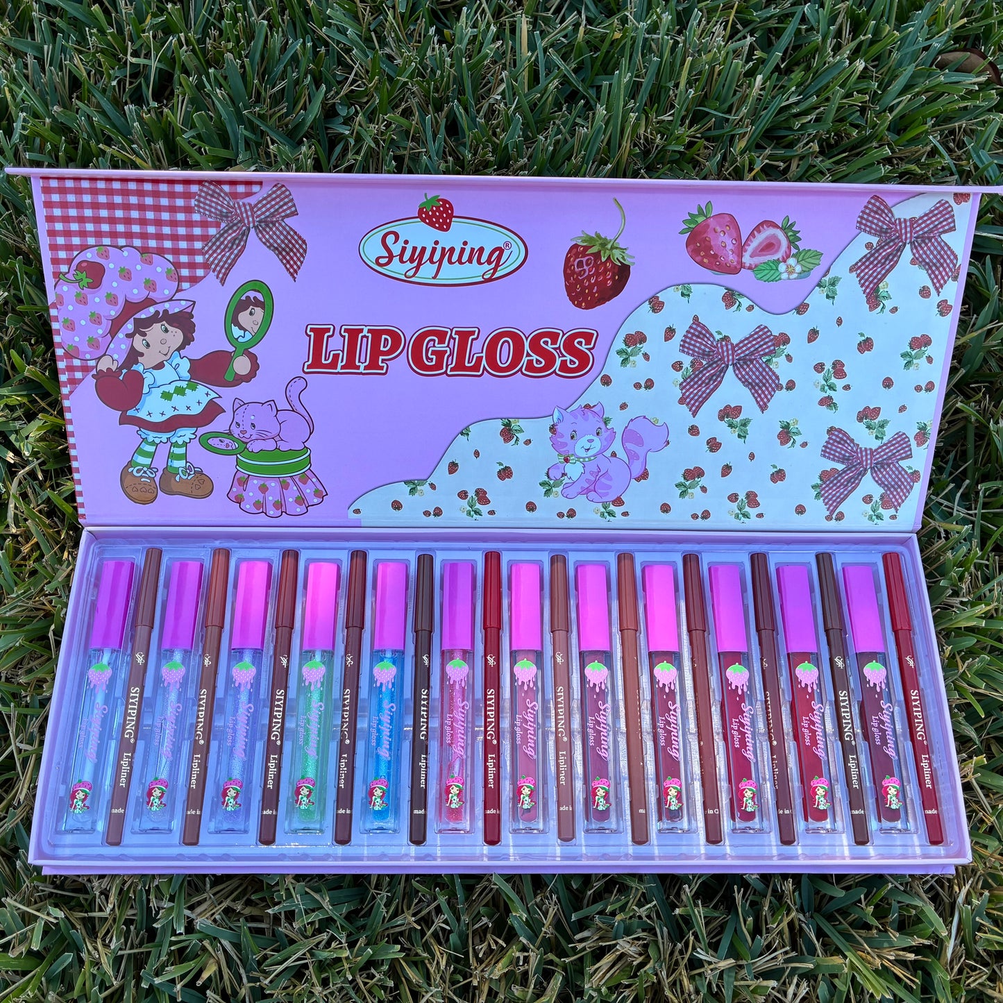 Set de lip gloss de rosita fresita