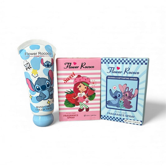 Perfume y crema para manos